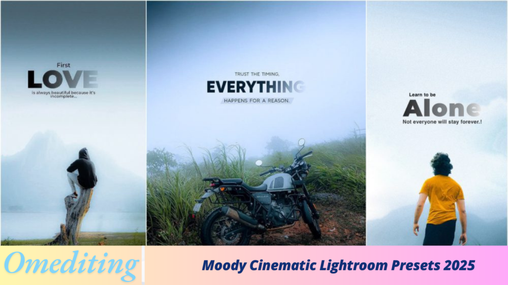 Moody Cinematic Lightroom Presets 2025 Moody Cinematic Lightroom Presets 2025